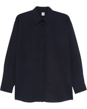 TOTEME Classic Fluid Shirt - ブルー