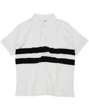 GIMAGUAS Mister Poloshirt Mit Streifen - Weiß