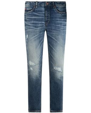 BOSS Ripped Denim Jeans - Blue