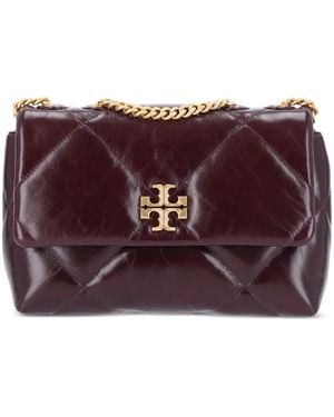 Tory Burch Small Kira Quilted Shoulder Bag - Purple