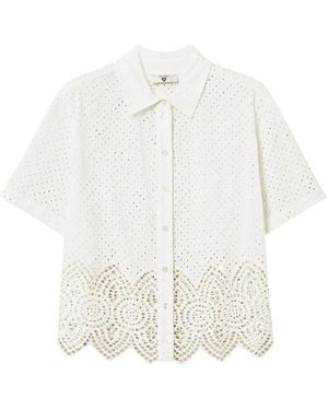Twinset Cut-Out Detailing Shirt - White