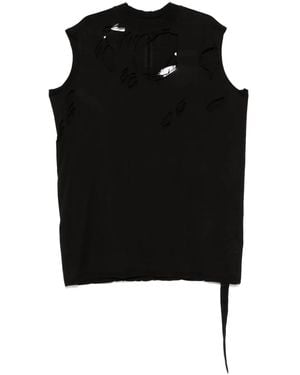 Rick Owens Tarp タンクトップ - ブラック