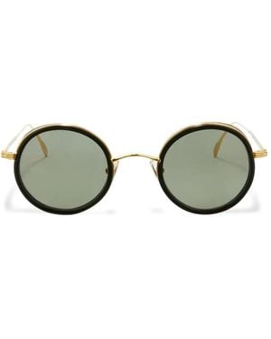 Ermanno Scervino X L.G.R Round-Frame Sunglasses - Metallic