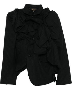 Comme des Garçons Draped Jacket - Black