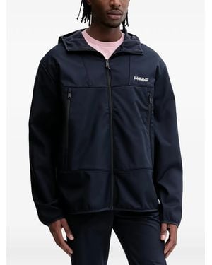 Napapijri Veste A-Biois À Capuche - Blue