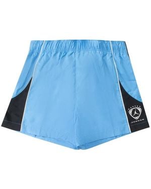 Nike Logo-Print Shorts - Blue