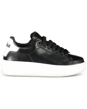 Gaelle Paris Platform Trainers - Black
