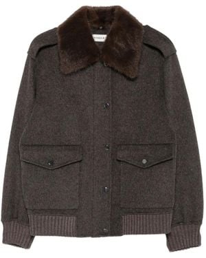 P.A.R.O.S.H. Zip-Up Jacket - Black