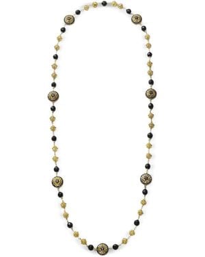 Dolce & Gabbana 18K Sicily Jade And Sapphire Necklace - White