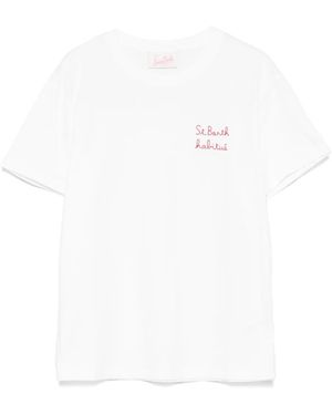 Mc2 Saint Barth Emilie Tシャツ - ホワイト