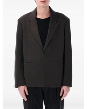 Studio Nicholson Oversized Blazer - Black