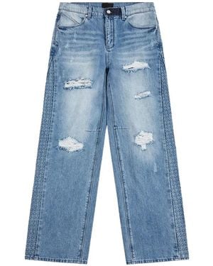 RTA Zed Straight-Leg Jeans - Blue