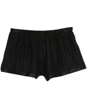 Tom Ford Logo-Embroidery Pajama Shorts - Schwarz