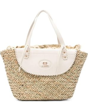 La Carrie Sea Salt Tote Bag - Natural