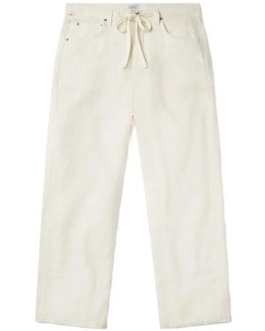 Citizens of Humanity Pantalones Brynn Con Cordones - Blanco