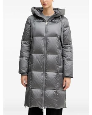 Mos Mosh Mmnova Hooded Quilted Coat - Gray