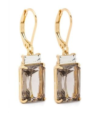 Ralph Lauren Stone Drop Earrings - White