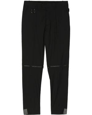 Undercover Pantalones slim con corte tapered - Negro