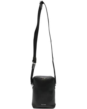 Paul Smith Signature Stripe Messenger Bag - White