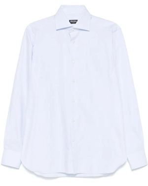 ZEGNA コットン シャツ - ホワイト