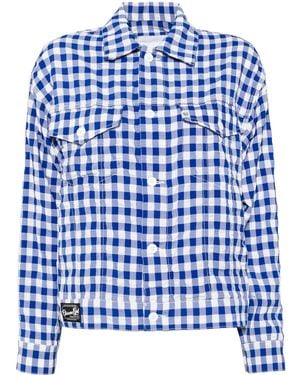 Chocoolate Checked Shirt - Blue