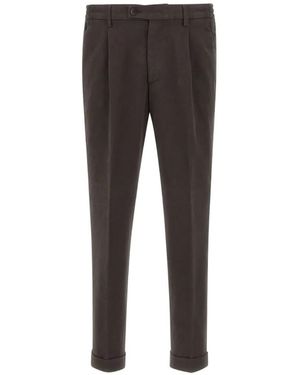 Devore Pantalones De Pinzas - Gris