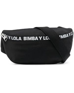 Bimba Y Lola ロゴ ベルトバッグ - ブラック