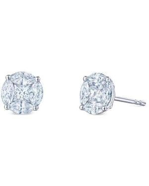 Kwiat 18K Diamond Illusion Earrings - Black