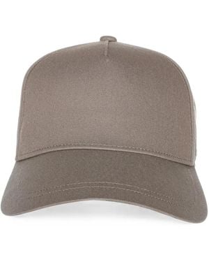 ARMANI EXCHANGE Logo-Patch Baseball Cap - Grey