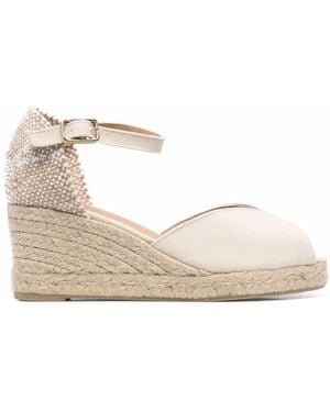 Castañer Chiarita 70Mm Espadrilles - Natural