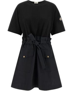 Moncler Belted Mini Dress - Black