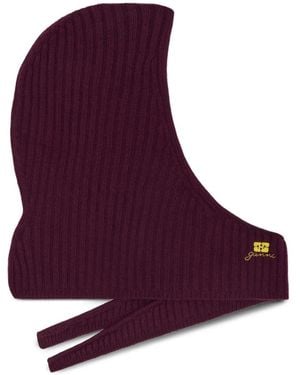 Ganni Balaclava Core Future - Purple