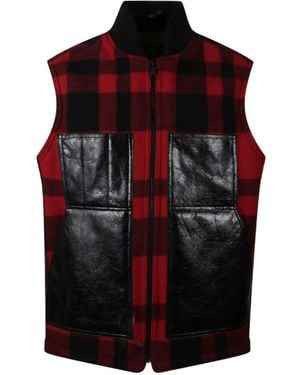Junya Watanabe Vests - Rojo