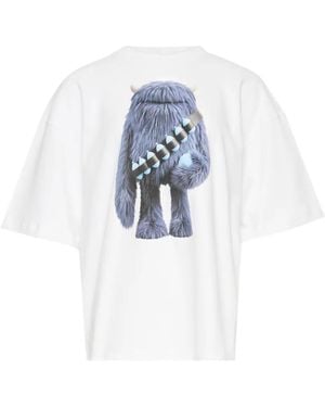 The Fluffadoos Big Blu Songkran T-Shirt - Blue