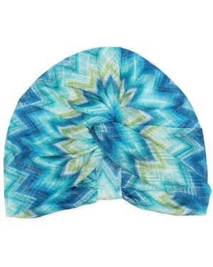 Missoni Gemusterter Haarreif - Blau