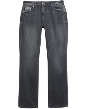 Juicy Couture Diamanté Bootcut Jeans - Grey