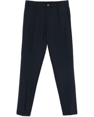 Herno Pantalones con pinzas - Azul
