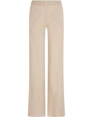 Giorgio Armani Pantalon De Jogging En Soie À Coupe Évasée - Neutre