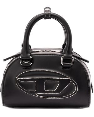 DIESEL Dome Satchel-Tasche - Schwarz
