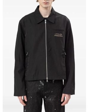 DOMREBEL Backstage Embroidered Jacket - Black