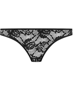 Maison Close Flashback Thong - Black