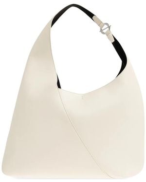 Samsøe & Samsøe Detachable Pouch Tote Bag - White