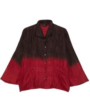 Raga Veste À Effet Dégradé Et Effet Froissé - Red