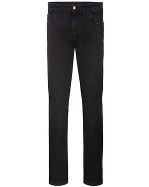 Billionaire Jean À Broderies - Black