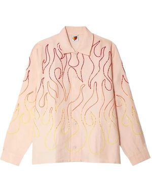 Sky High Farm Camicia Con Stampa - Rosa