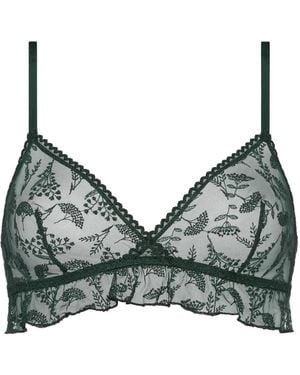 Eres Clochette Wireless Triangle Bra - Gray