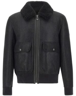 Belstaff Northwind Shearling Jacket - Black