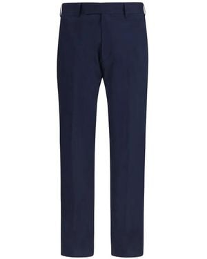 Germano 1952 Tailored Straight-Leg Trousers - Blue