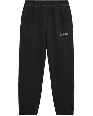 Barrow Pantalon À Détail De Logo - Black