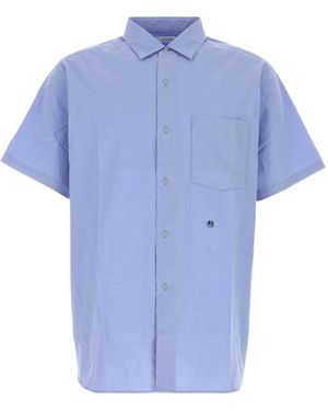 Nanamica Regular Collar Shirt - Blue